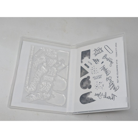 Stampin Up Sweet Ice Cream Treats‎ Candy Food Clear Stamp Set - Picture 4 of 8